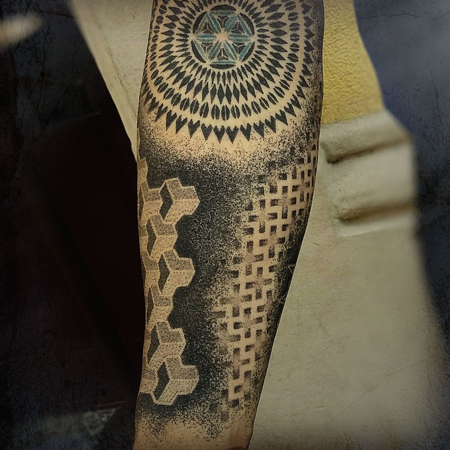 50+ Sacred Geometric Tattoo Designs (2021) Abstract Shape, Style Ideas |  Nature tattoos, Nature tattoo sleeve, Sleeve tattoos